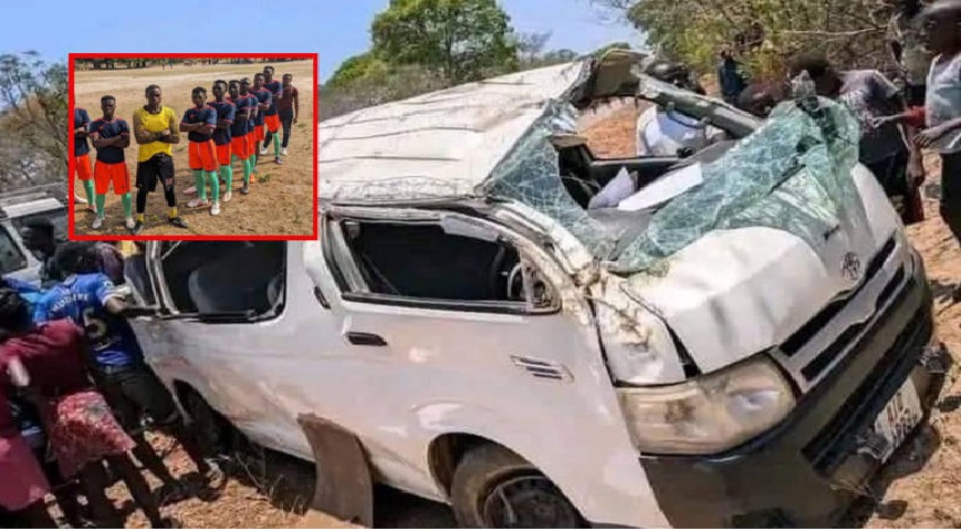 Zambia mourns 7 footballers who died from a road accident